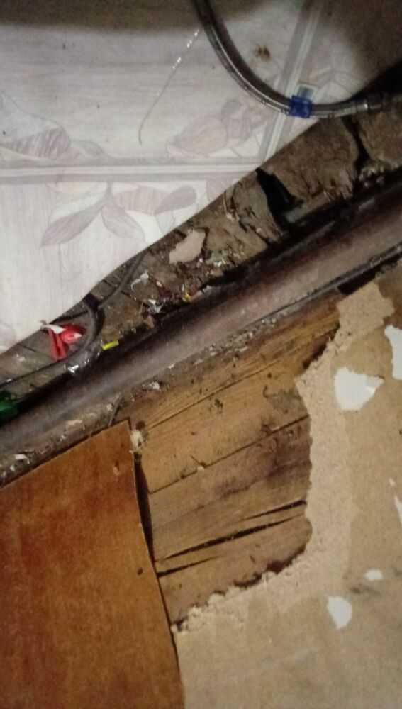 Это полы на кухне