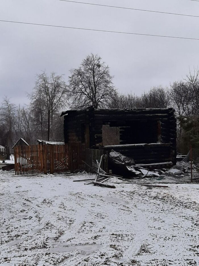 После пожара