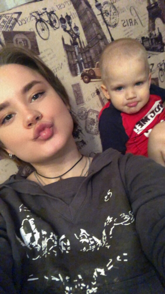 Это я и мой сынок